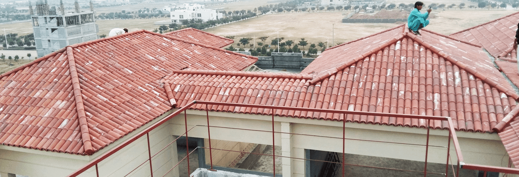 Natural Clay Khaprail Tiles