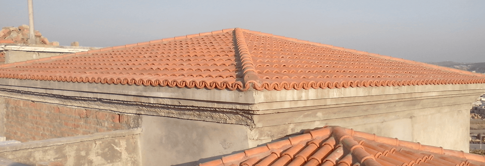 Natural Clay Khaprail Tiles