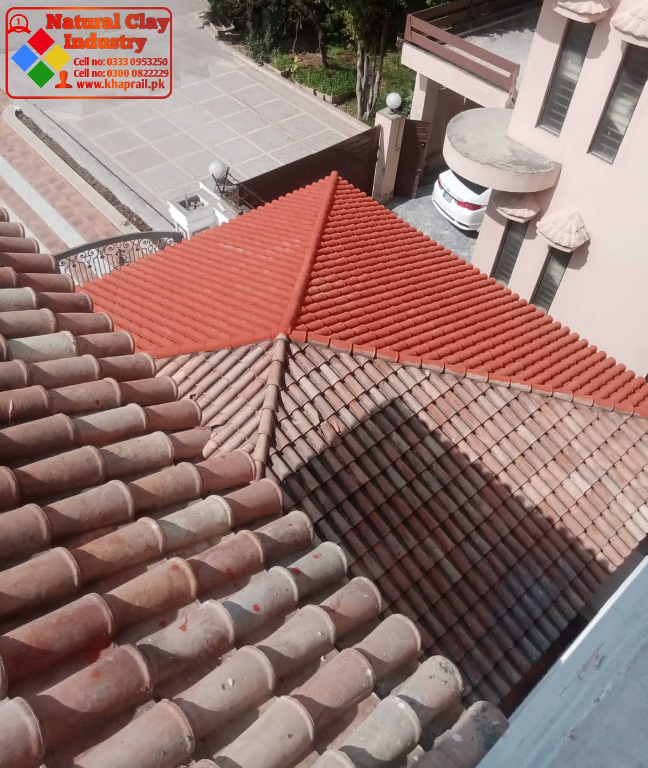 Pak clay tiles in Chakwal, khaprail tiles in Chakwal, Terracotta tiles in Chakwal, khaprail tiles price in Chakwal. Clay roof tiles in Chakwal, Terracotta clay tiles in Chakwal, khaprail tiles near Chakwal, Clay tiles in Chakwal, khaprail tile Chakwal, spanish clay tile in Chakwal.