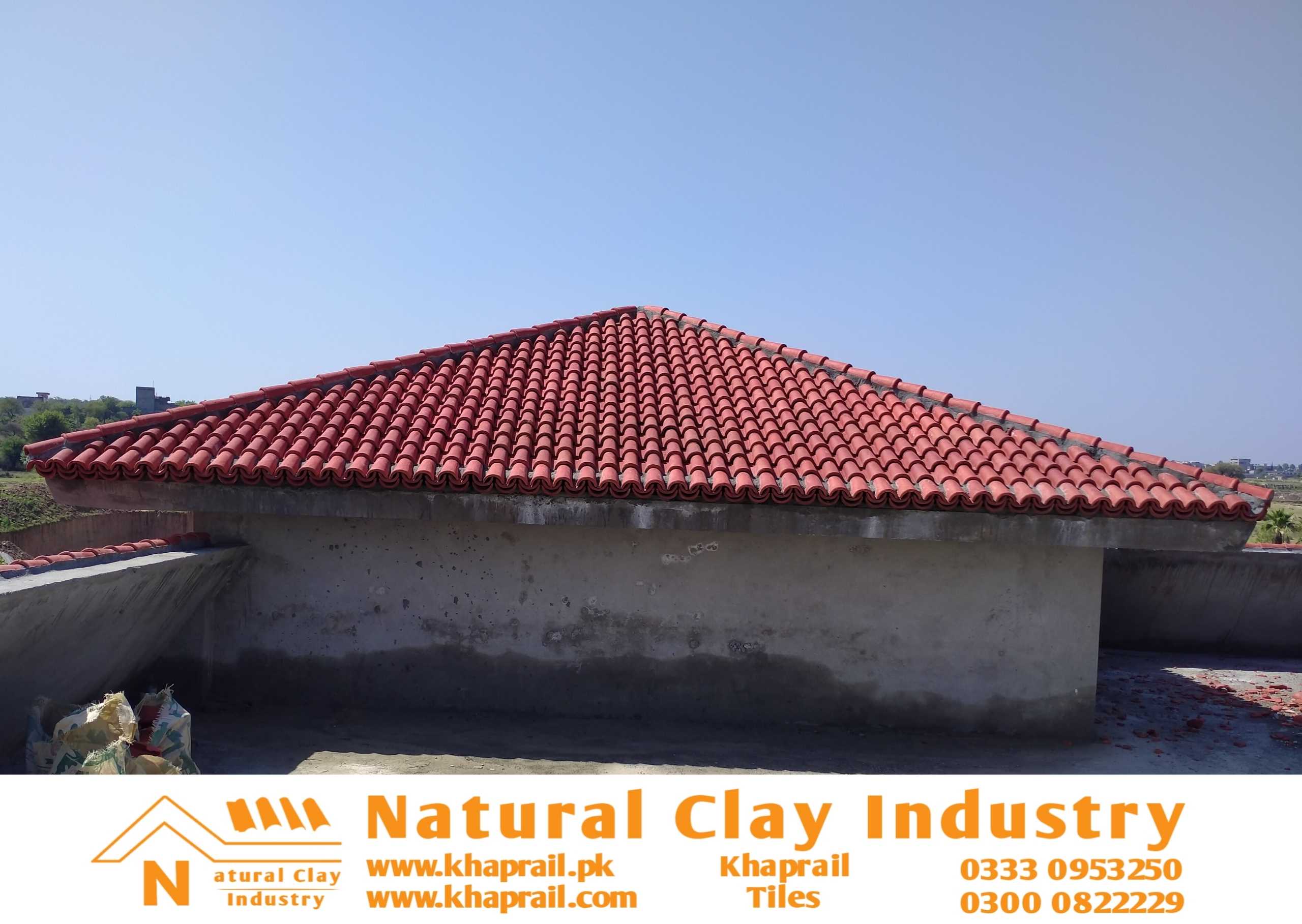 Natural Clay Industry! We manufacture all kinds of clay tiles. Khaprail tiles, Clay roof tiles, Clay tiles, Murlee Khaprail, Pak clay tiles, Spanish tiles, Terracotta tiles. Barrel design clay tiles, Roof tiles, Red color roof, Jali tiles, 8×8 tile, 6×12 Khaprail tiles, 9"inch khaprail tiles. 11"inch khaprail tiles, wall facing gutka, Flat khaprail tile, Floor clay tiles, Pak clay, Khaprail tiles. Pak clay tiles, White khaprail, Red color roof tiles, Bans design clay tiles, Matti ki tiles, Natural clay tiles. Natural Khaprail tiles, Natural clay floor tiles, Interlocking ,Khaprail tiles, Mission style, French style, special Quality Khaprail, Special khaprail tiles, Terracotta tiles, Special clay tiles, Gola khaprail tiles, Ceramic tile,Tuff paver, Tiles, Natural roofing tiles,Khaprail tiles, Roofing tiles, Roof tiles. Sloppy roof tiles, Floor terracotta tiles, Ceramic tile, Ceramic Khaprail, Lahori khaprail tiles. Natural clay industry's tiles, Gutka, Qalam, Quba, Choka 6×12, Choka 5×10, Glazed Khaprail tiles, Shesha tiles, Lahori tiles, Special Quality Khaprail tiles, Finest quality clay roof tiles.